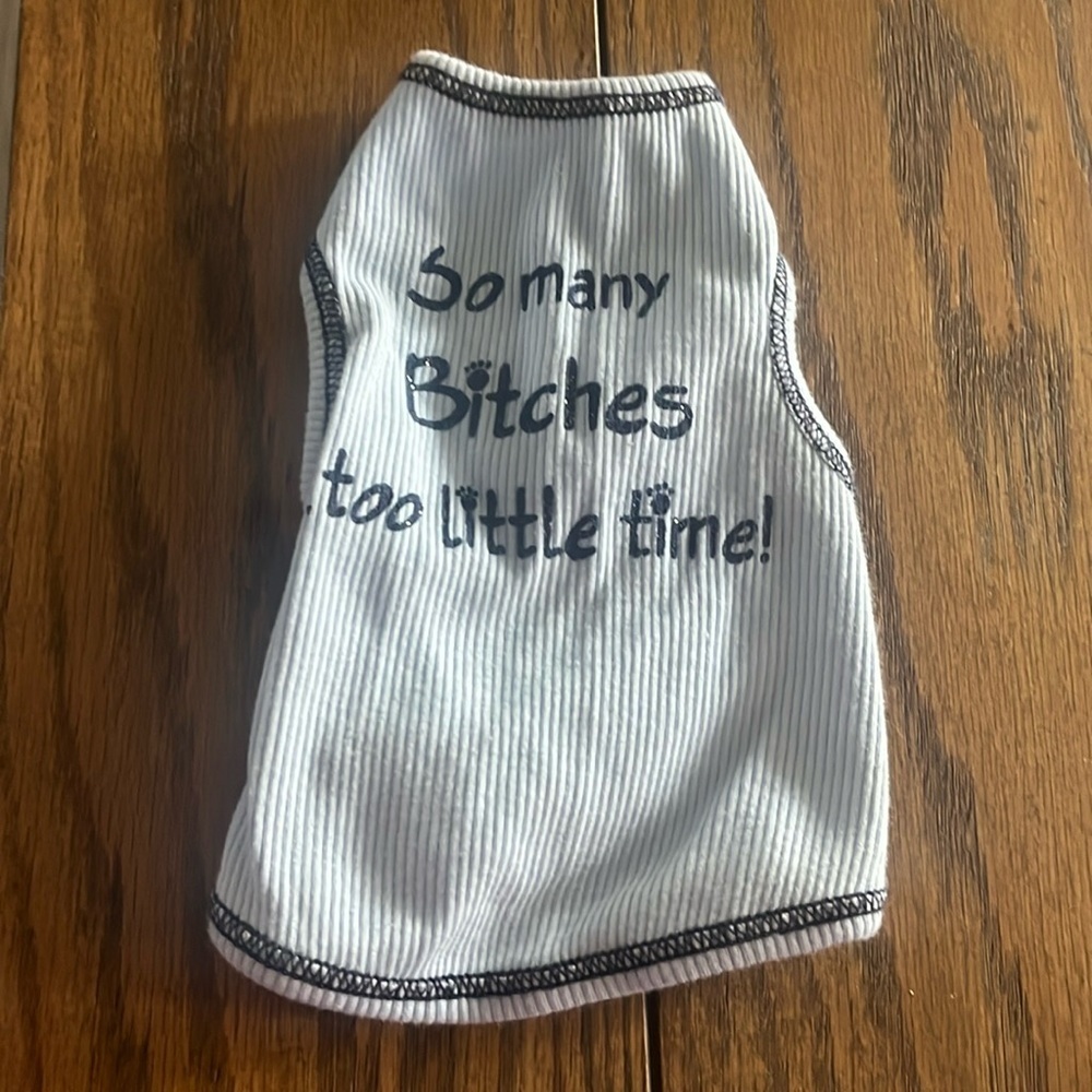 I see spot tank top xs for your furry baby🐶💙